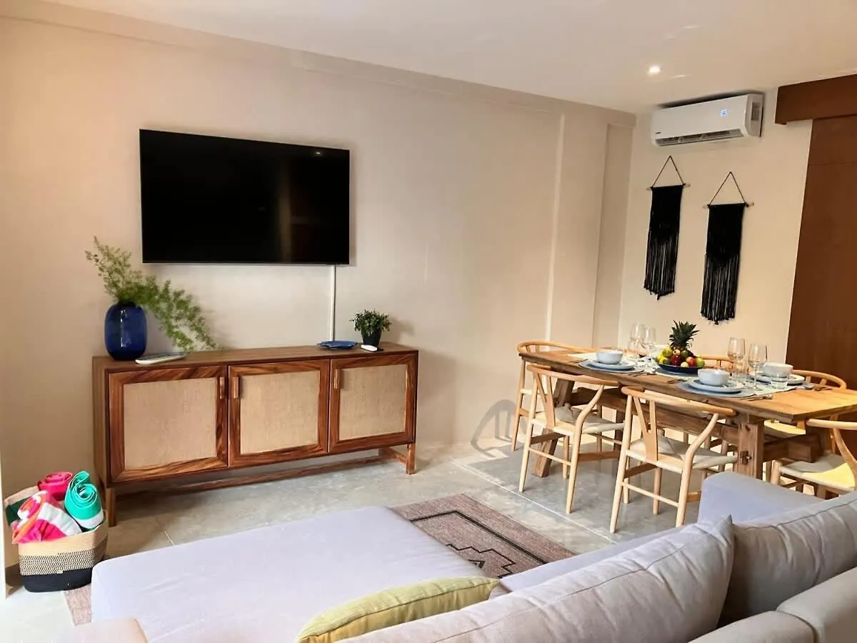 Central Tulum Ximbal 4 Guest Wifi Pool Gym Laundry Apartment