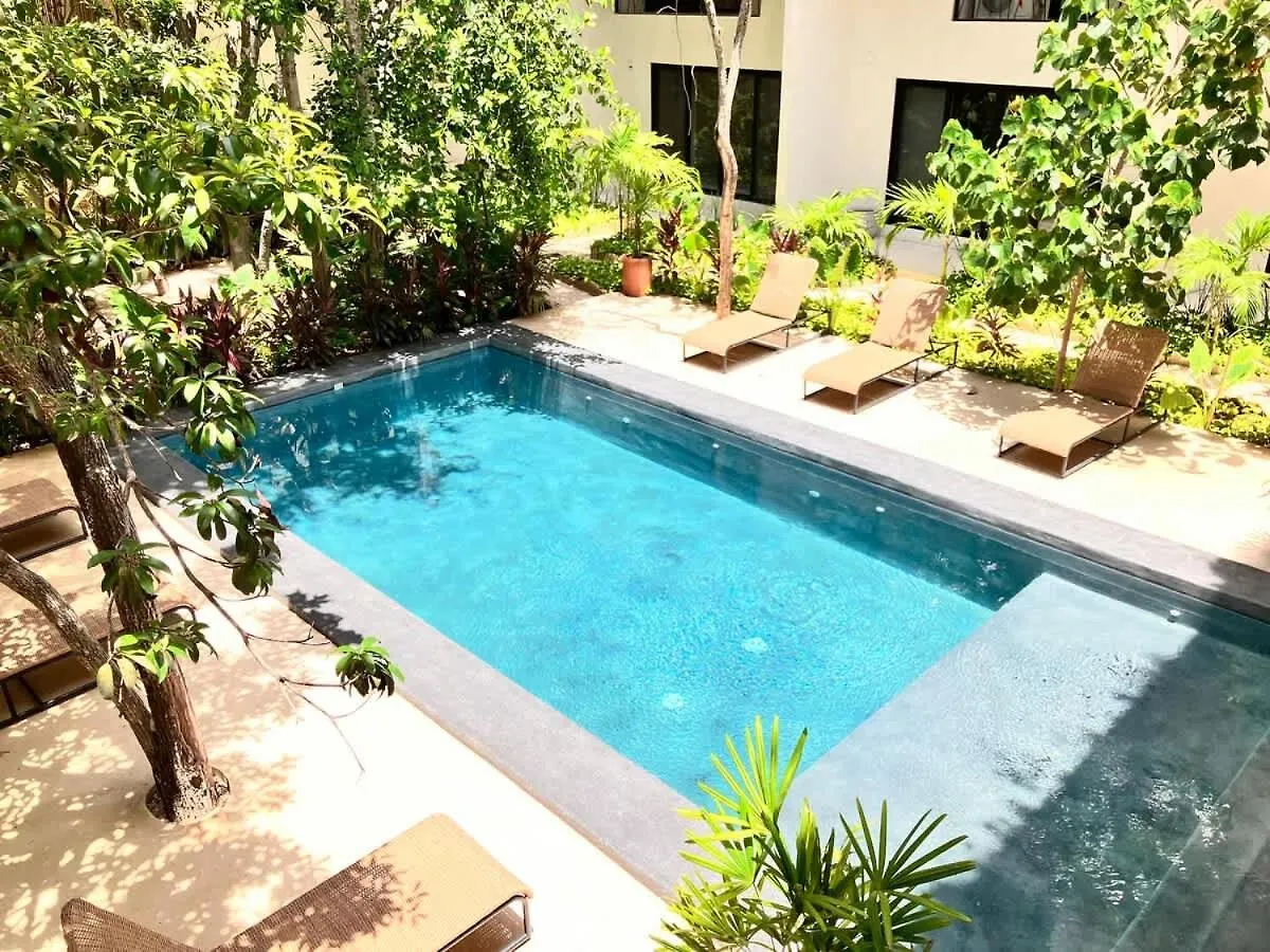 Central Tulum Ximbal 4 Guest Wifi Pool Gym Laundry Apartment