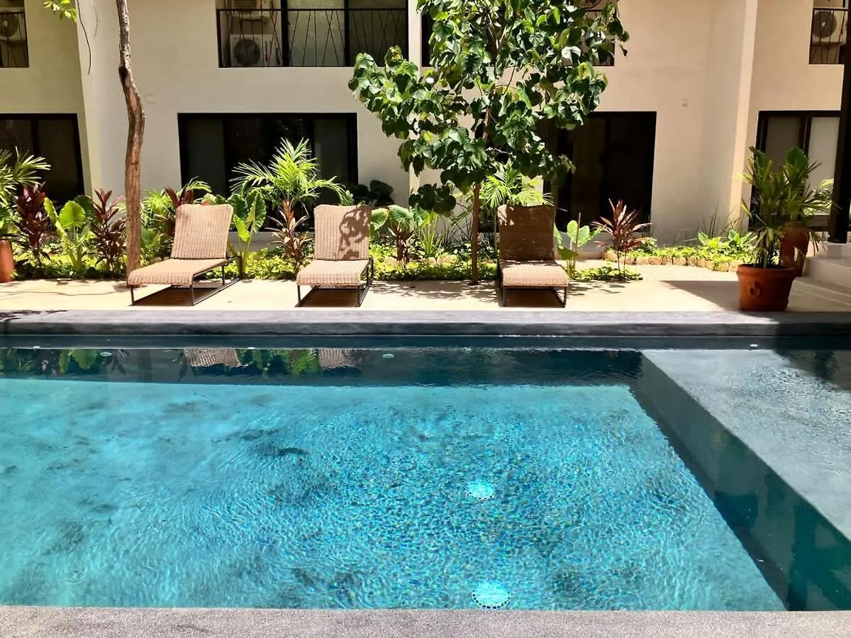 Apartment Central Tulum Ximbal 4 Guest Wifi Pool Gym Laundry