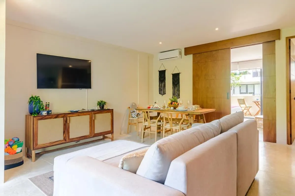 Central Tulum Ximbal 4 Guest Wifi Pool Gym Laundry