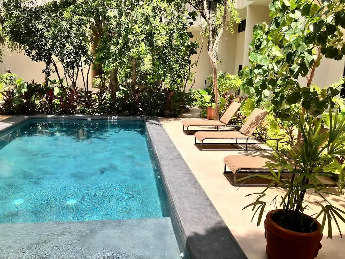 Apartment Central Tulum Ximbal 4 Guest Wifi Pool Gym Laundry