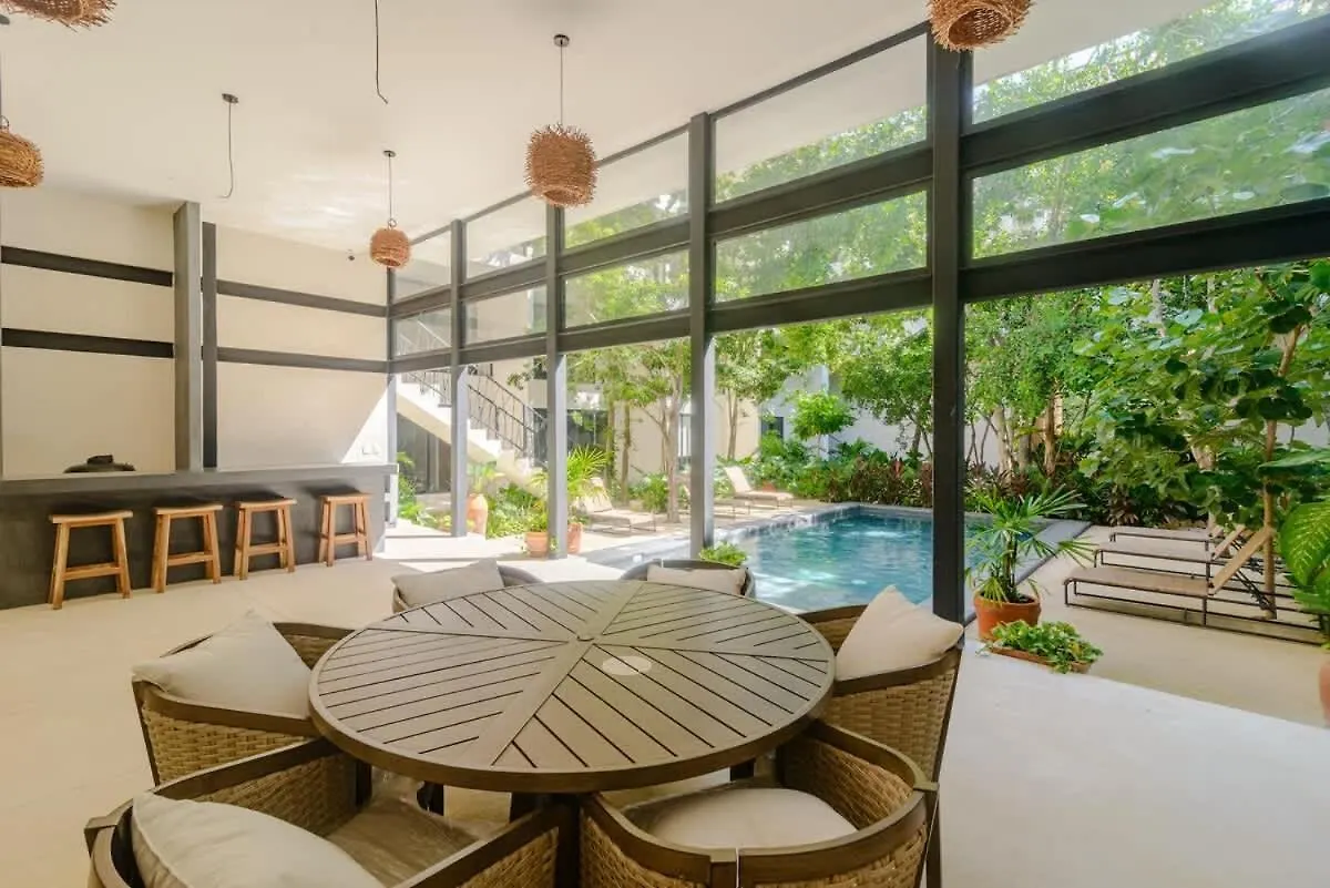 Central Tulum Ximbal 4 Guest Wifi Pool Gym Laundry Apartment