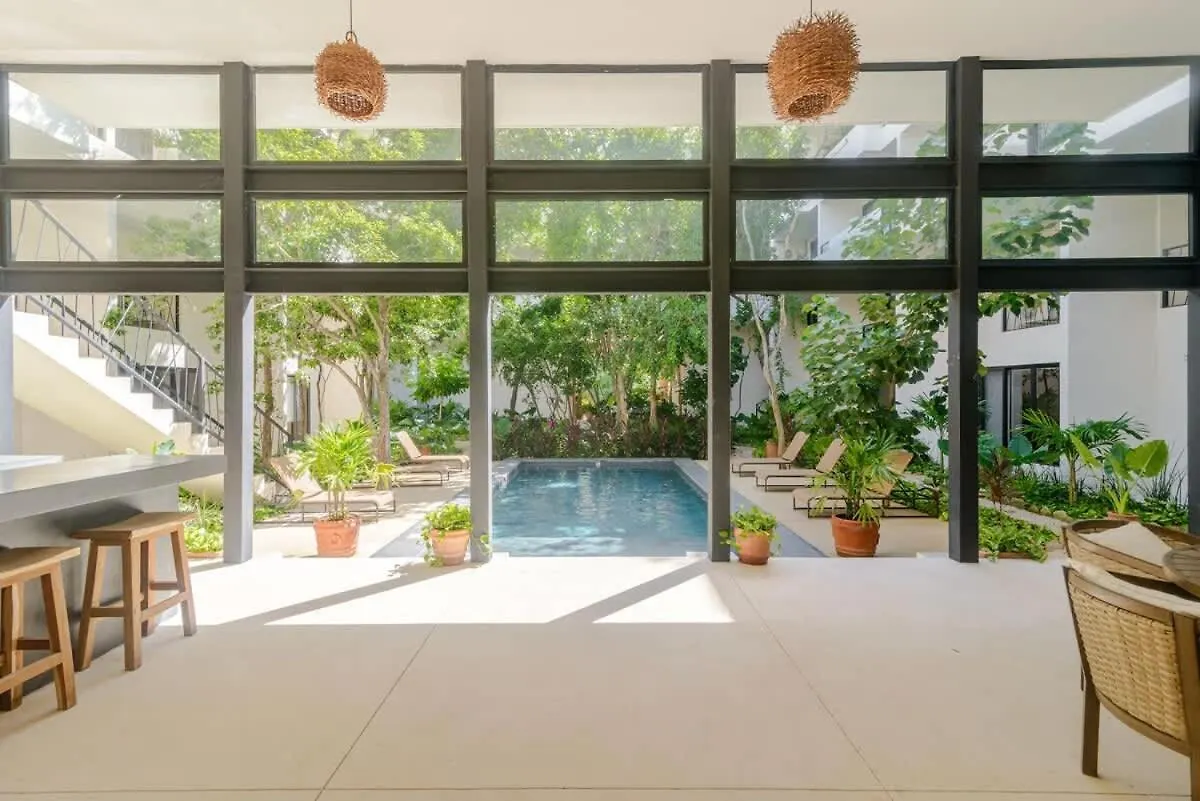 Central Tulum Ximbal 4 Guest Wifi Pool Gym Laundry Mexico